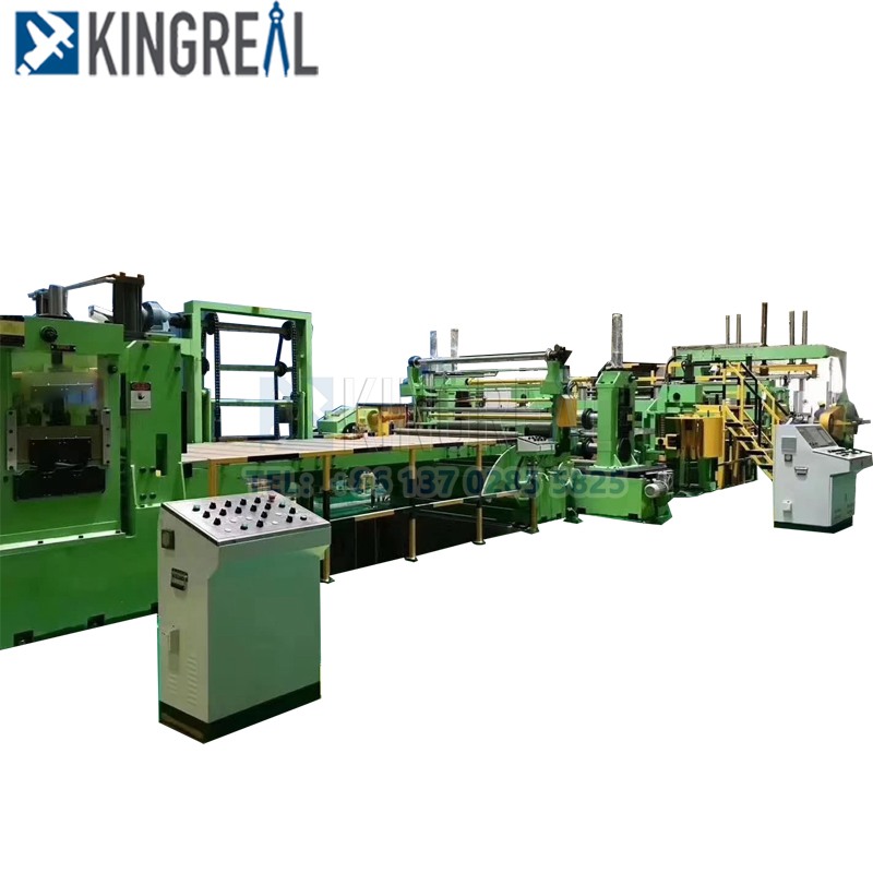 KINGREAL Steel Coil Slitting Line arbejder i Indien