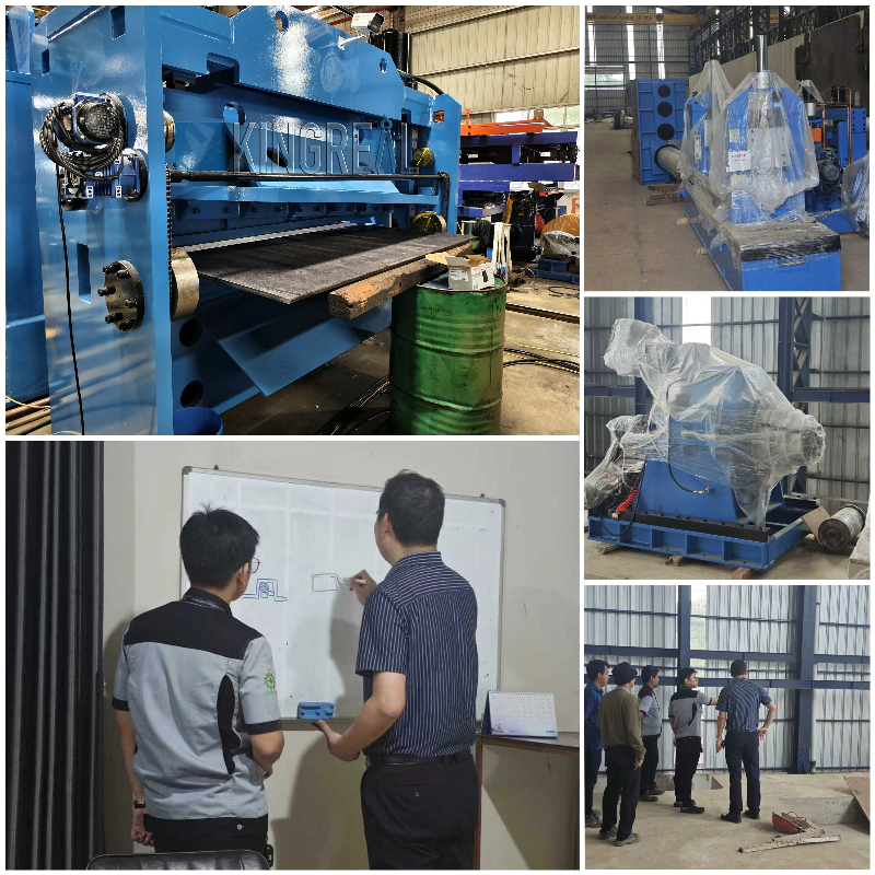 Stål skåret i længde maskine i Indonesien