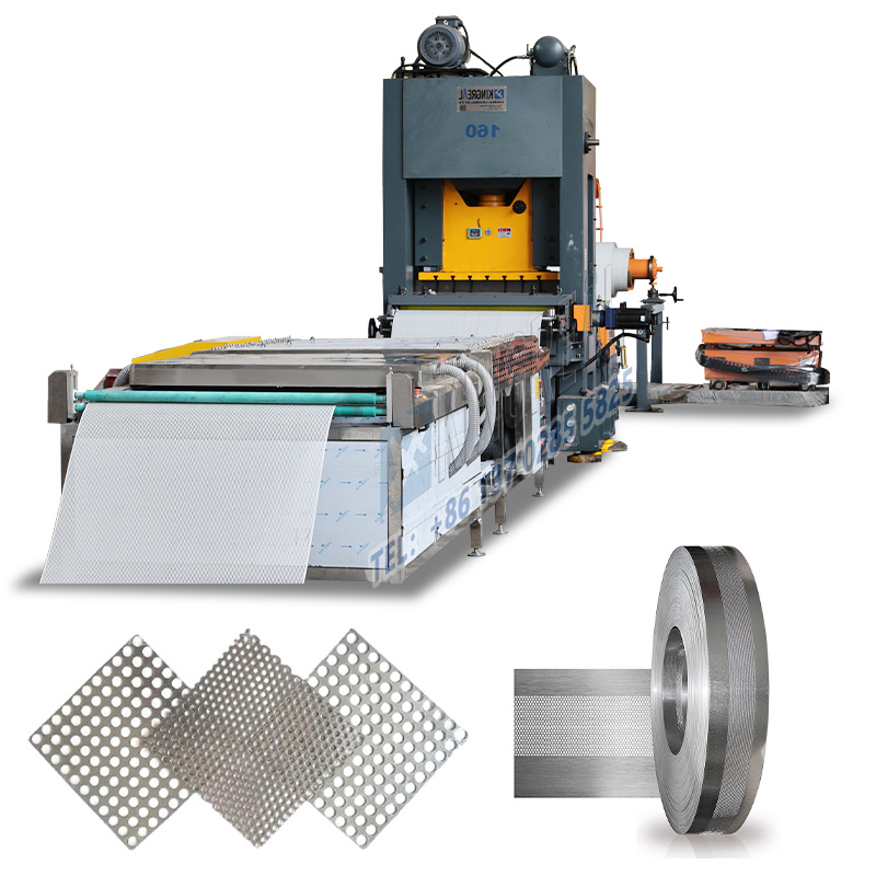 Komplet Coil Punching Blanking Line-løsning