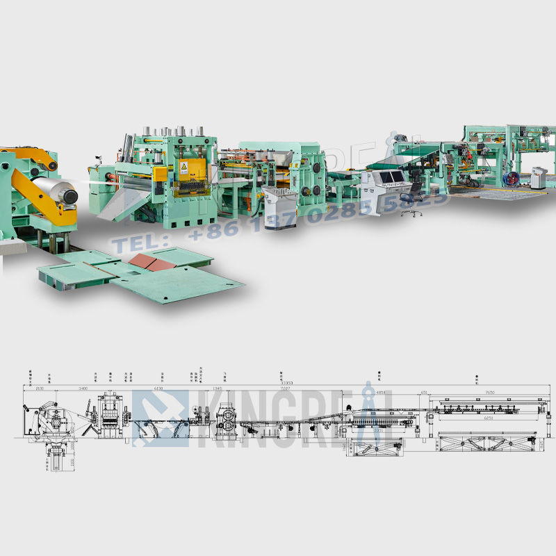 Flueklipning Cut-To-Længde Line