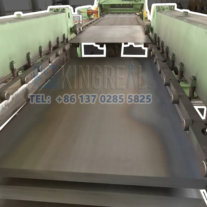 heavy gauge cut to length line