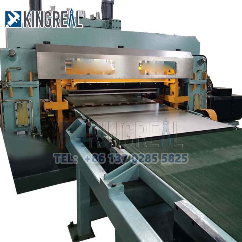 steel cut to length machine