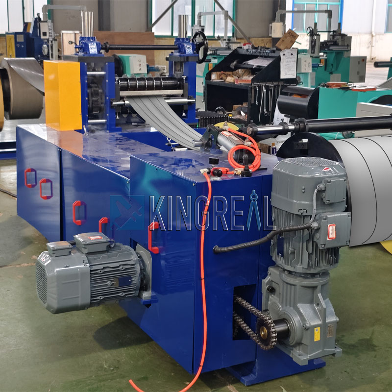 metal coil slitting machine