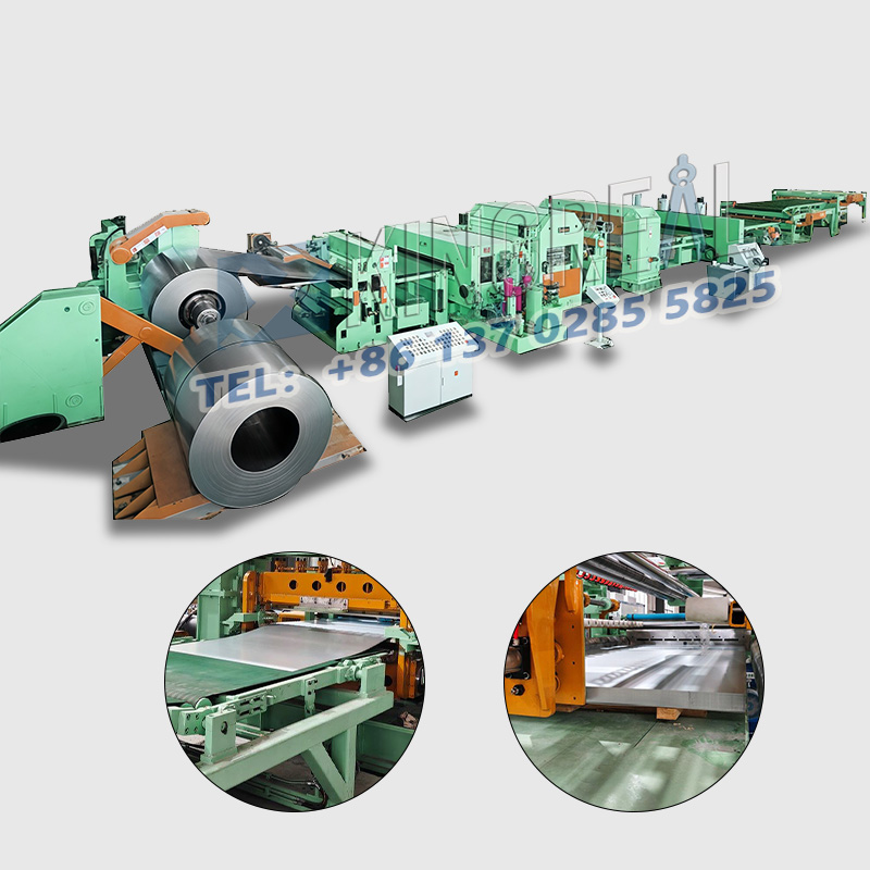 Medium gauge skåret i længde maskine